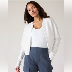Athleta Advantage Sweater M White